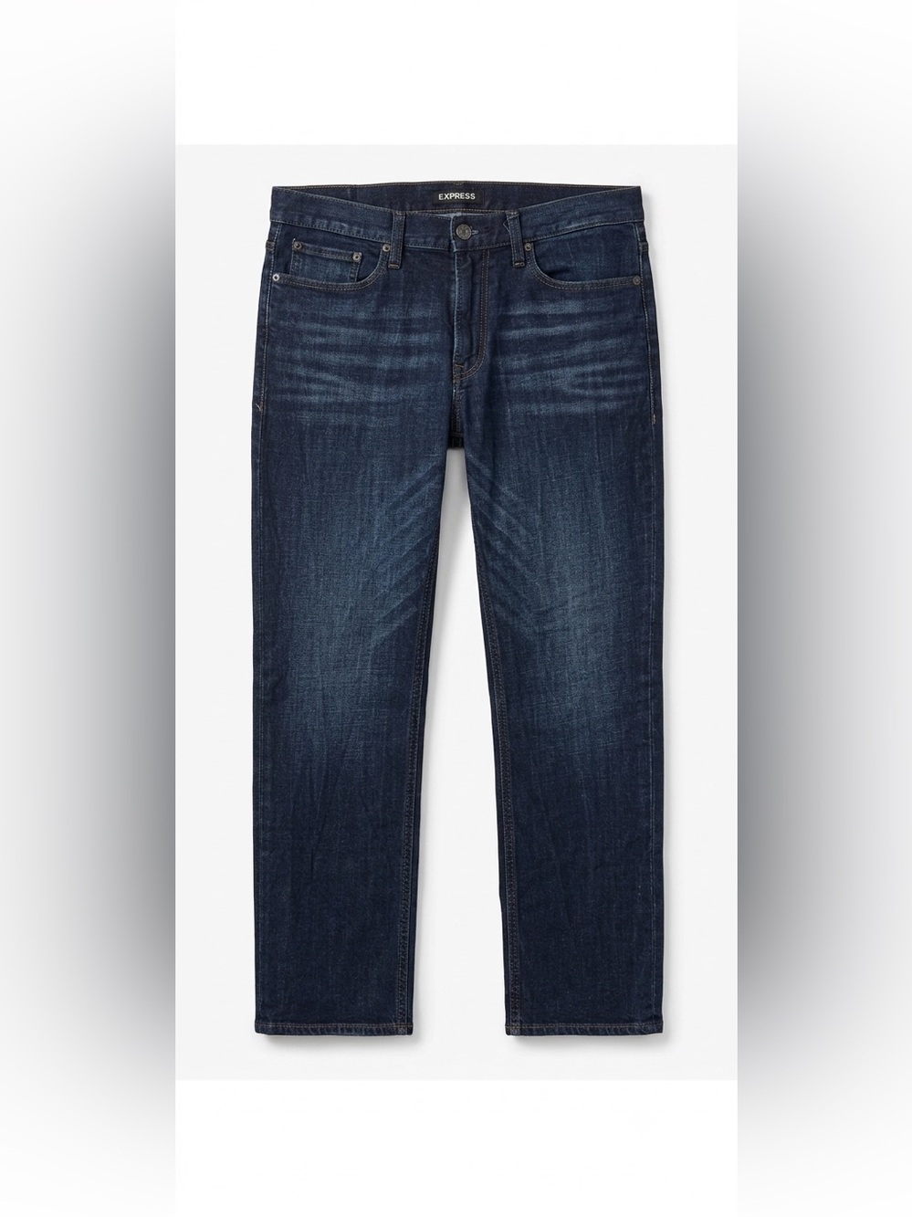 Express Men’s Dark Indigo Relaxed Fit Jeans